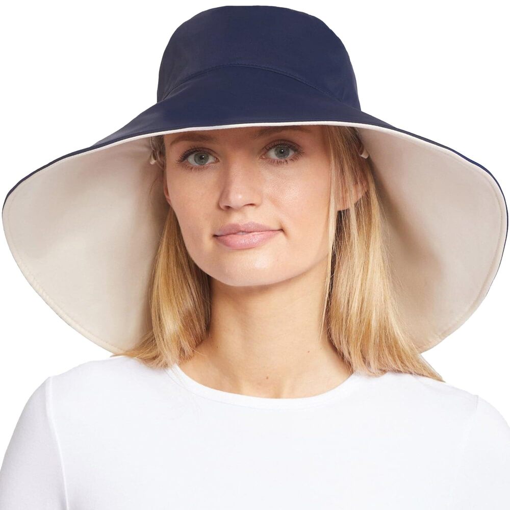 7634 Ultra Wide Brim Sun Hat UPF50+ Packable UV Sun Protection Hats